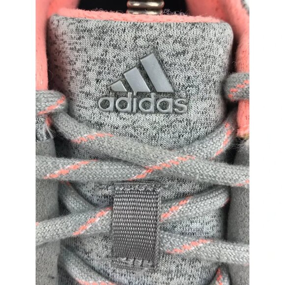 Adidas Womens Gray Coral Element Refresh S78815 Lace Up Running Shoes Size US 10 - Picture 8 of 9
